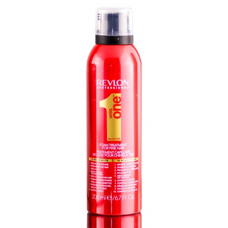 REVLON UNIQ ONE Mousse Tratamento Capilar para Cabelo Fino 200ml