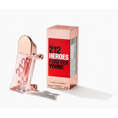 212 Heroes Forever Young EDP for Her by Carolina Herrera, 30ml