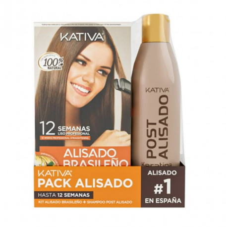 KATIVA | Alisamento Brasileiro + Post Alisado Shampoo 250ml