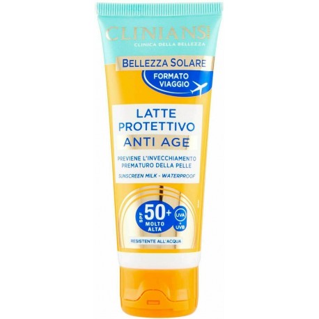 Leite Protetor SPF50+ Anti-idade - Formato de Viagem (50ml)