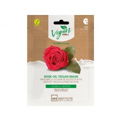 IDC INSTITUTE - Máscara Facial Vegan de Óleo de Rosa, 1x25g