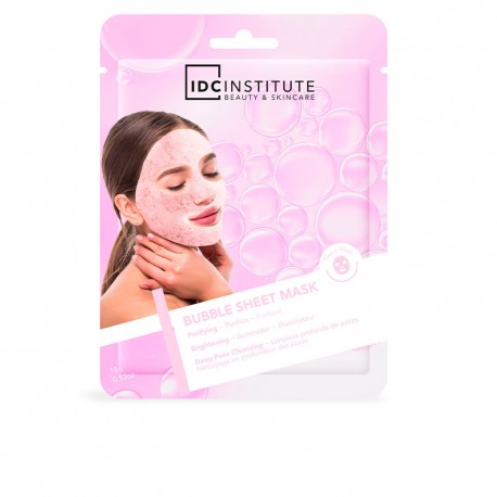 IDC INSTITUTE | MÁSCARA FACIAL BUBBLE SHEET MASK 1 unid.