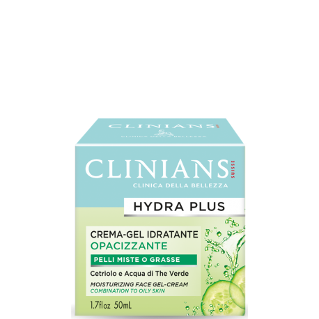 CLINIANS Creme-Gel Rosto Hidratante e Matificante 50ml