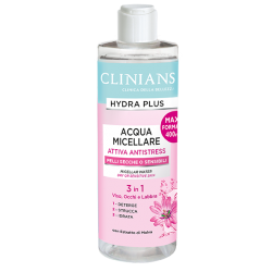 CLINIANS Água Micelar Anti-Stress, 400ml