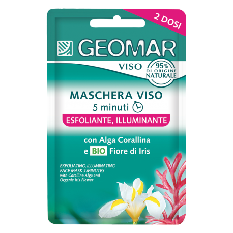 Máscara Facial Esfoliante, Iluminante (2x7,5ml)