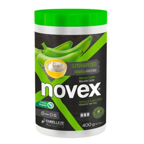 Máscara Novex SuperHairFood Banana + Proteína, 400g