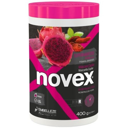 Máscara Novex SuperHairFood Pitaya + Goji Berry, 400g