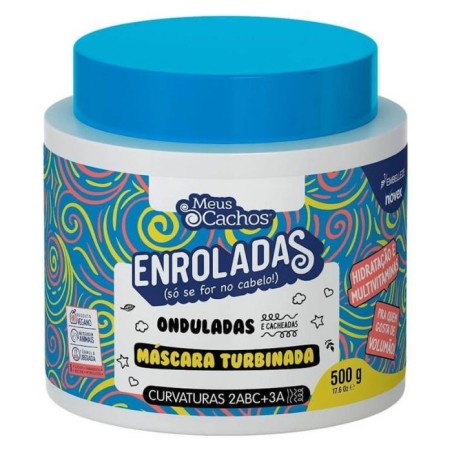 Máscara Novex Meus Cachos Enroladas Onduladas, 500g