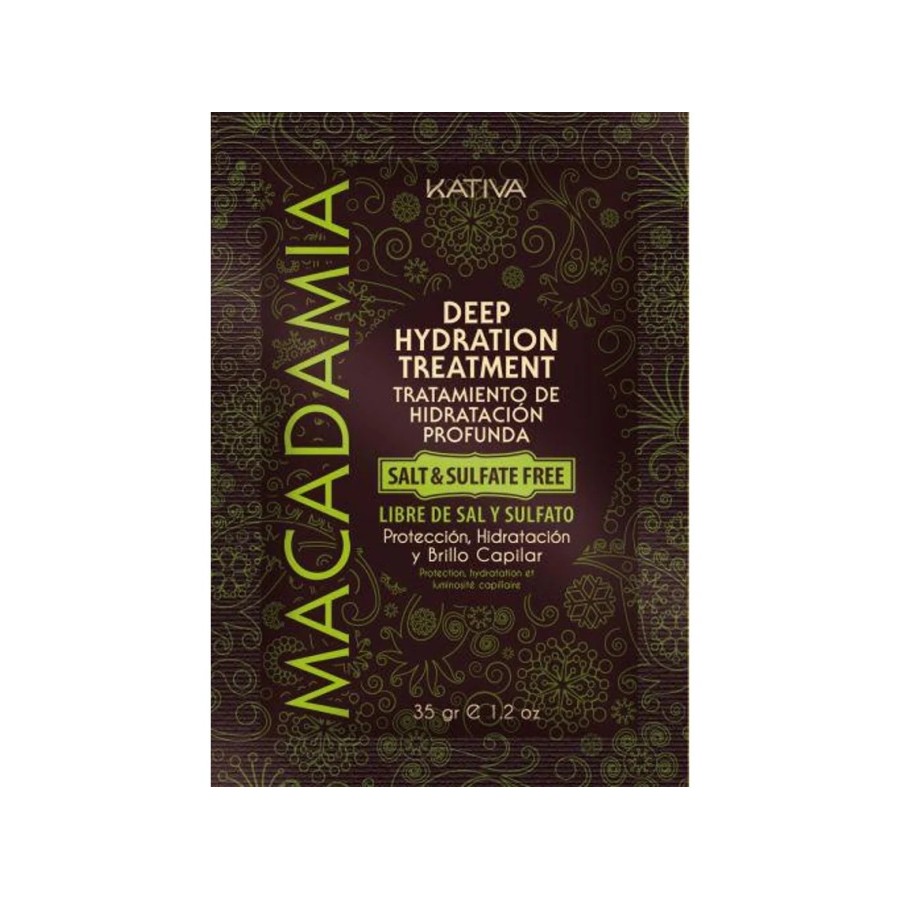 Kativa Macadamia Deep Hydration Treatment Saqueta, 35g