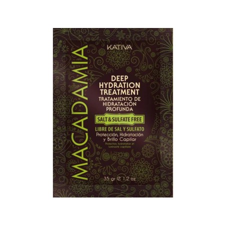 Kativa Macadamia Deep Hydration Treatment Saqueta, 35g