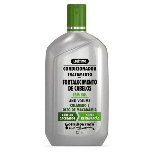 Gota Dourada - Condicionador Cabelos Cacheados, 430ml