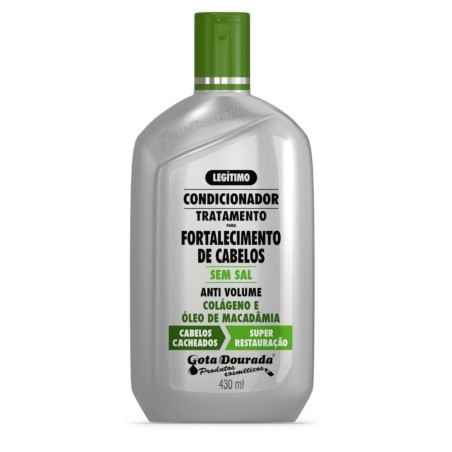 Gota Dourada - Condicionador Cabelos Cacheados, 430ml