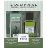 Jeanne en Provence Lavande E Vétiver - Perfume EDT 100ml + Shampoo 250ml