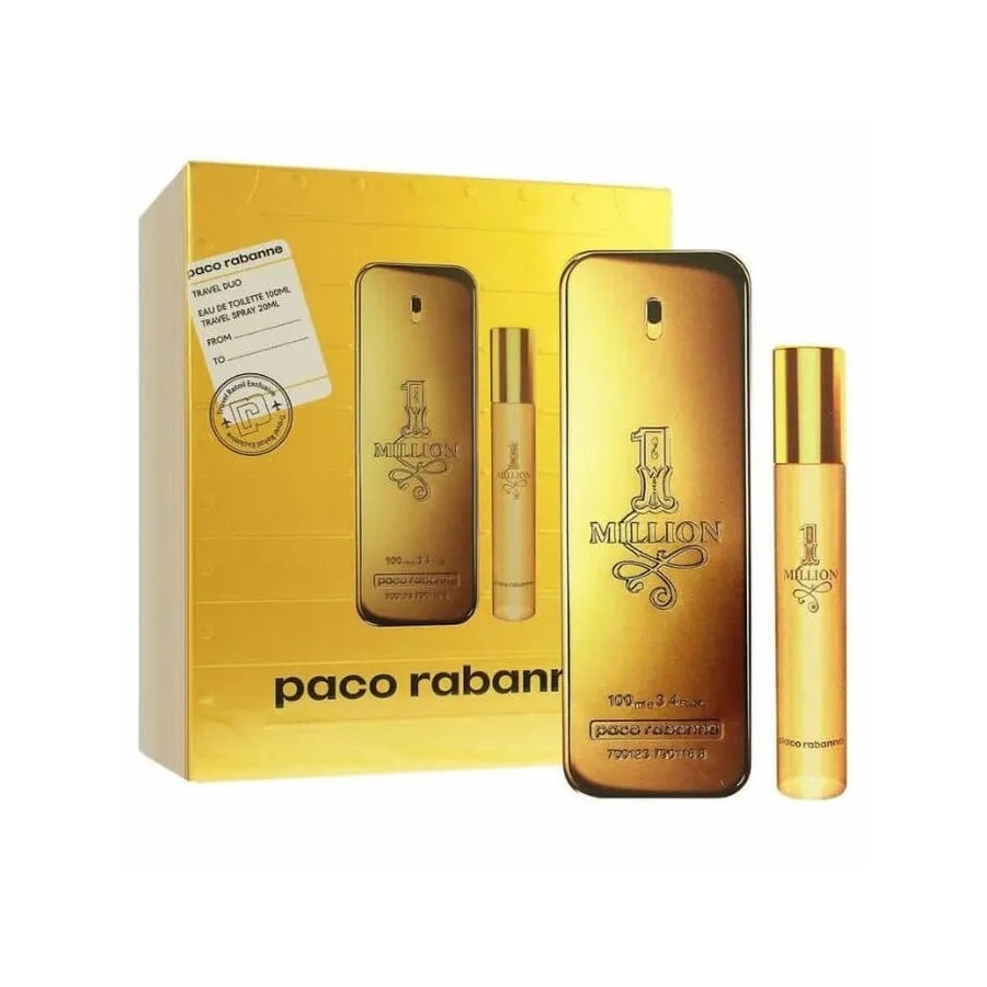 Paco Rabanne - 1 Million - Coffret (EDT 100ml + EDT 20ml)