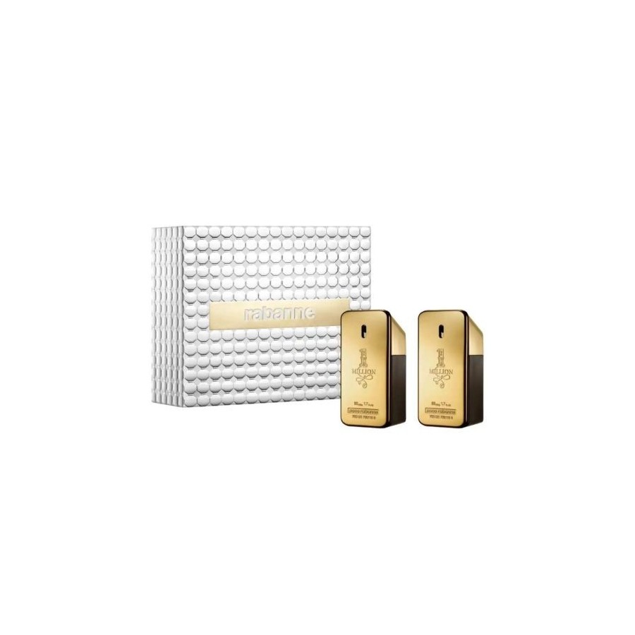 Paco Rabanne - 1 Million - Coffret (EDT 50ml + EDT 50ml)