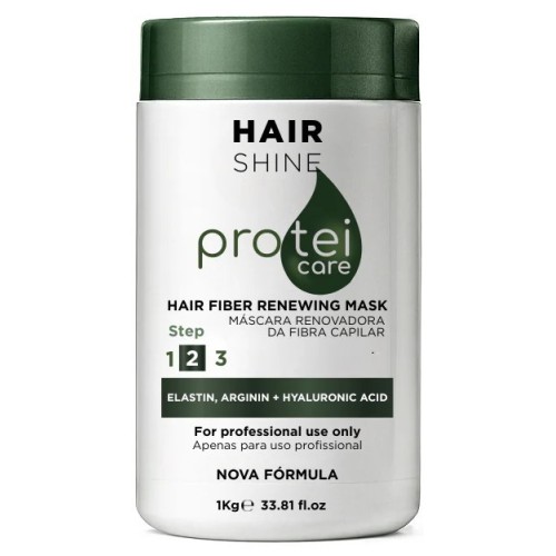 Hair Shine Proteicare Step 2 - Máscara Renovadora da Fibra Capilar 1kg