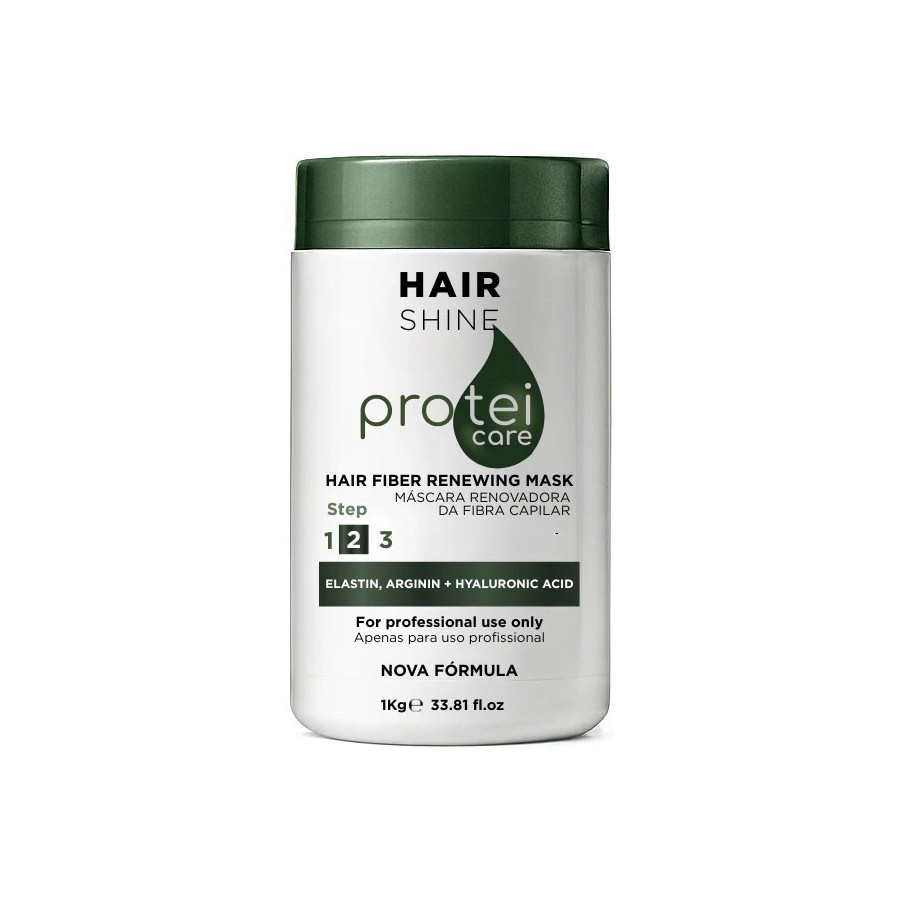 Hair Shine Proteicare Step 2 - Máscara Renovadora da Fibra Capilar 1kg