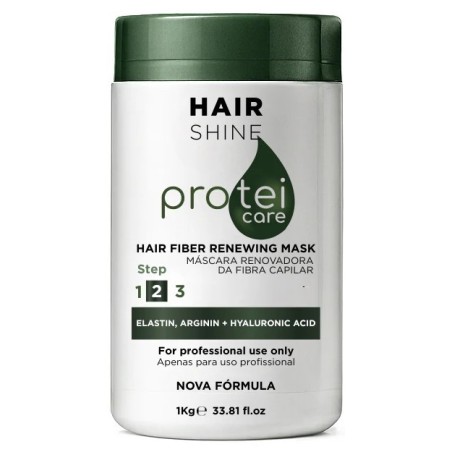 Hair Shine Proteicare Step 2 - Máscara Renovadora da Fibra Capilar 1kg