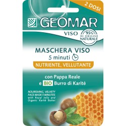 Geomar - Máscara Facial Nutriente e Aveludada, 2x7.5ml