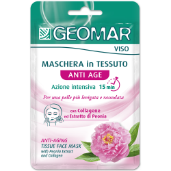 Geomar - Máscara Facial Anti-Idade em Tecido, 22ml