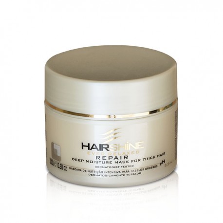 HAIR SHINE MÁSCARA DE NUTRIÇÃO INTENSIVA pH3.9-4.1, 300Gr