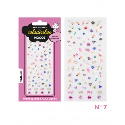 INOCOS STICKERS ´COLADINHOS´ NAIL ART N7