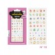 INOCOS STICKERS ´COLADINHOS´ NAIL ART N10