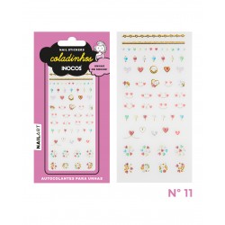 INOCOS STICKERS ´COLADINHOS´ NAIL ART N11