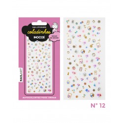 INOCOS STICKERS ´COLADINHOS´ NAIL ART N12