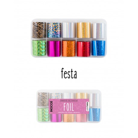 INOCOS FOIL FESTIVO NAIL ART N1