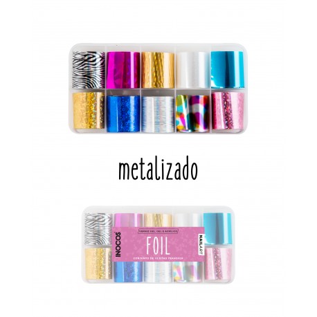 INOCOS FOIL FESTIVO NAIL ART N2