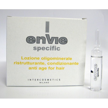 ENVIE LOÇÃO PARA CABELOS OLIGOMINERAL REESTRUTURANTE, 10x10mL