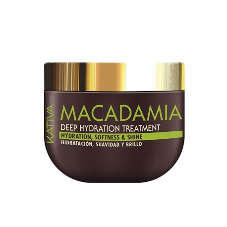 KATIVA | MACADAMIA - Máscara de Hidratação Profunda, 300mL