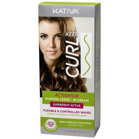 KATIVA | KEEP CURL - LEAVE-IN ATIVADOR DE ONDAS, 200mL