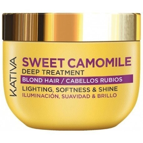 KATIVA | SWEET CAMOMILE - MÁSCARA ILUMINAÇÃO&BRILHO&SUAVIDADE, 250mL