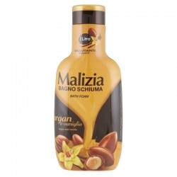 Malizia - Espuma de Banho de Argan e Baunilha, 1L