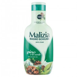 Malízia - Espuma de Banho Pinho e Chá Verde, 1L