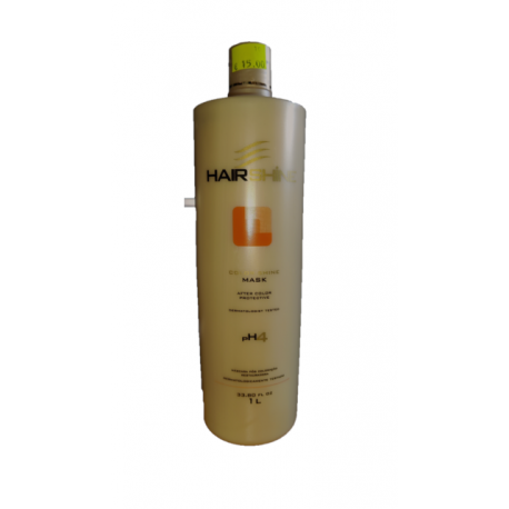 HAIR SHINE MÁSCARA PÓS COLORAÇÃO pH4.0 1000 ml