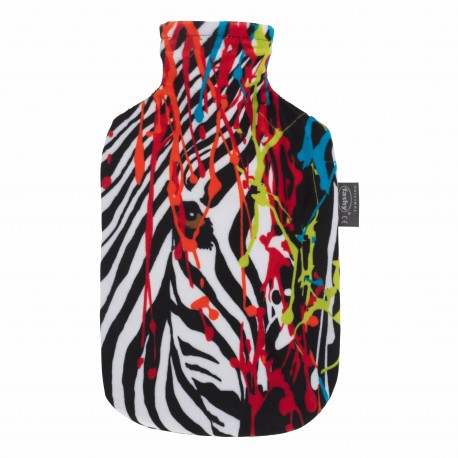 FASHY Saco de Água Quente Zebra 2L