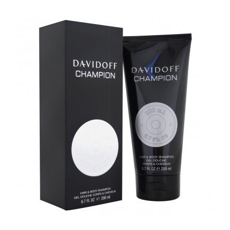 DAVIDOFF Champion Champô para Corpo e Cabelo., 200ml